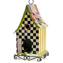 MacKenzie-Childs Courtly Cottage Birdhouse< Spring|Outdoor