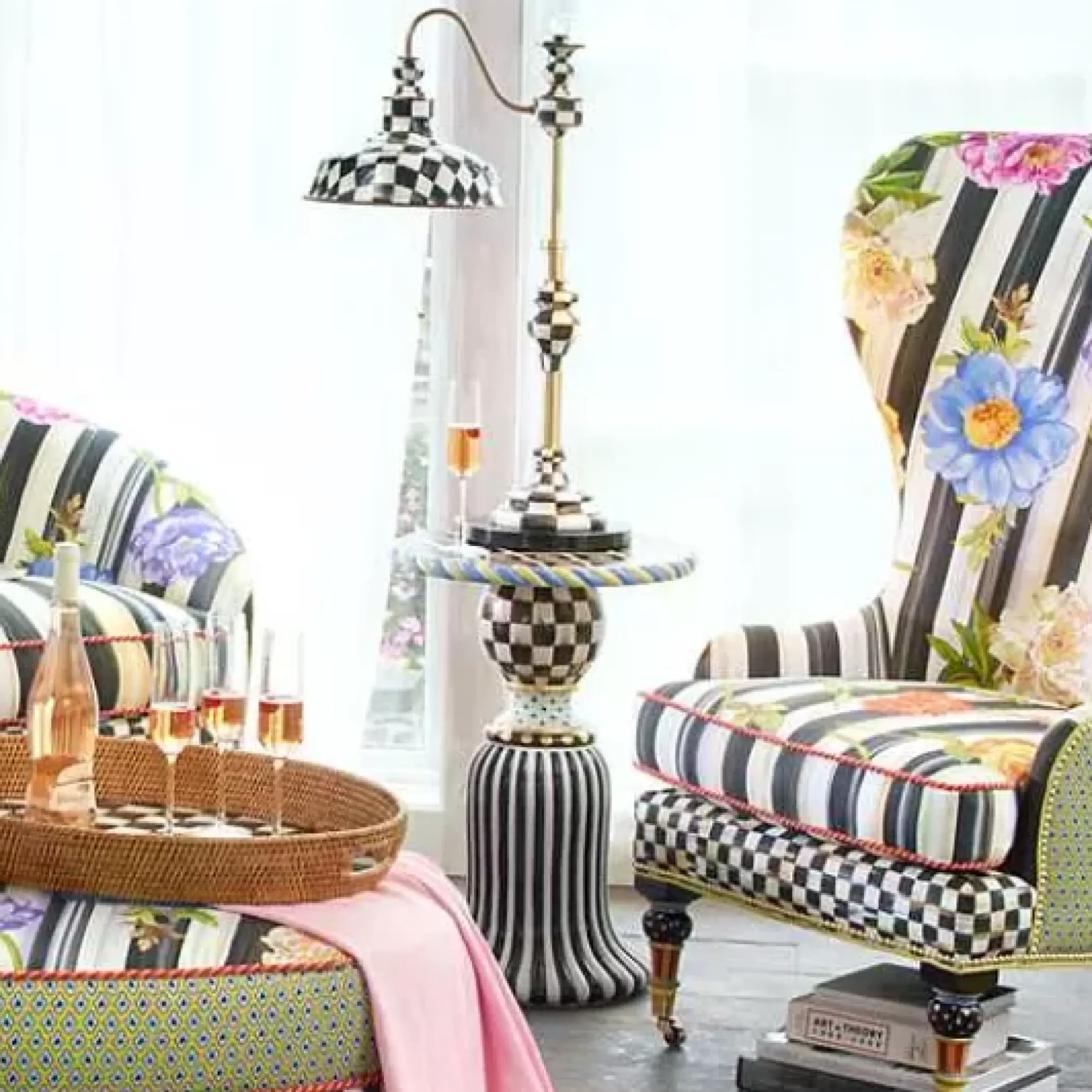 MacKenzie-Childs Courtly Farmhouse Writer's Lamp< Room Accents|Lighting