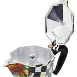 MacKenzie-Childs Courtly Flower Market 3 Cup Moka Pot< The Coffee Shop|Serveware