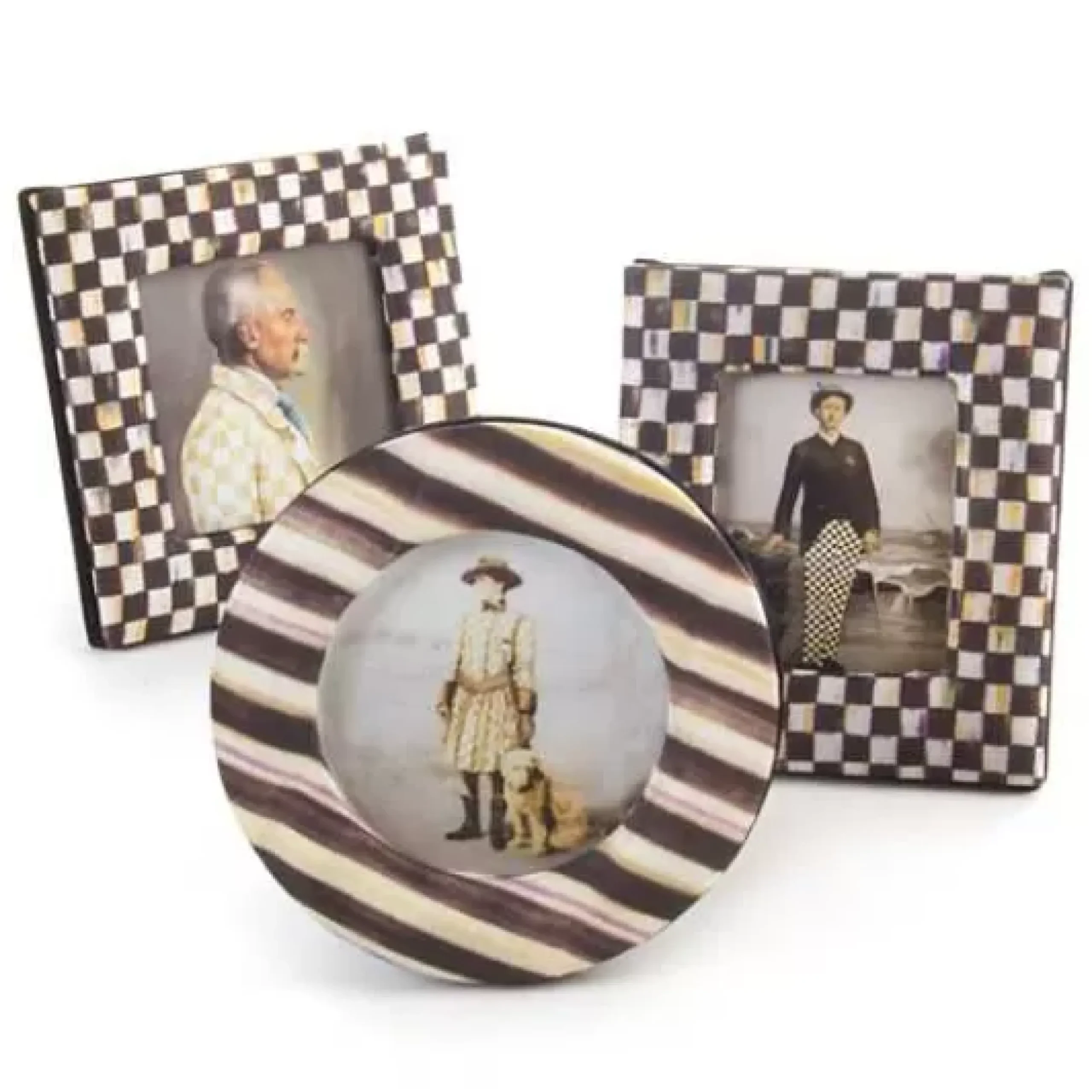 MacKenzie-Childs Courtly Frames, Set of 3< Holiday|Room Accents