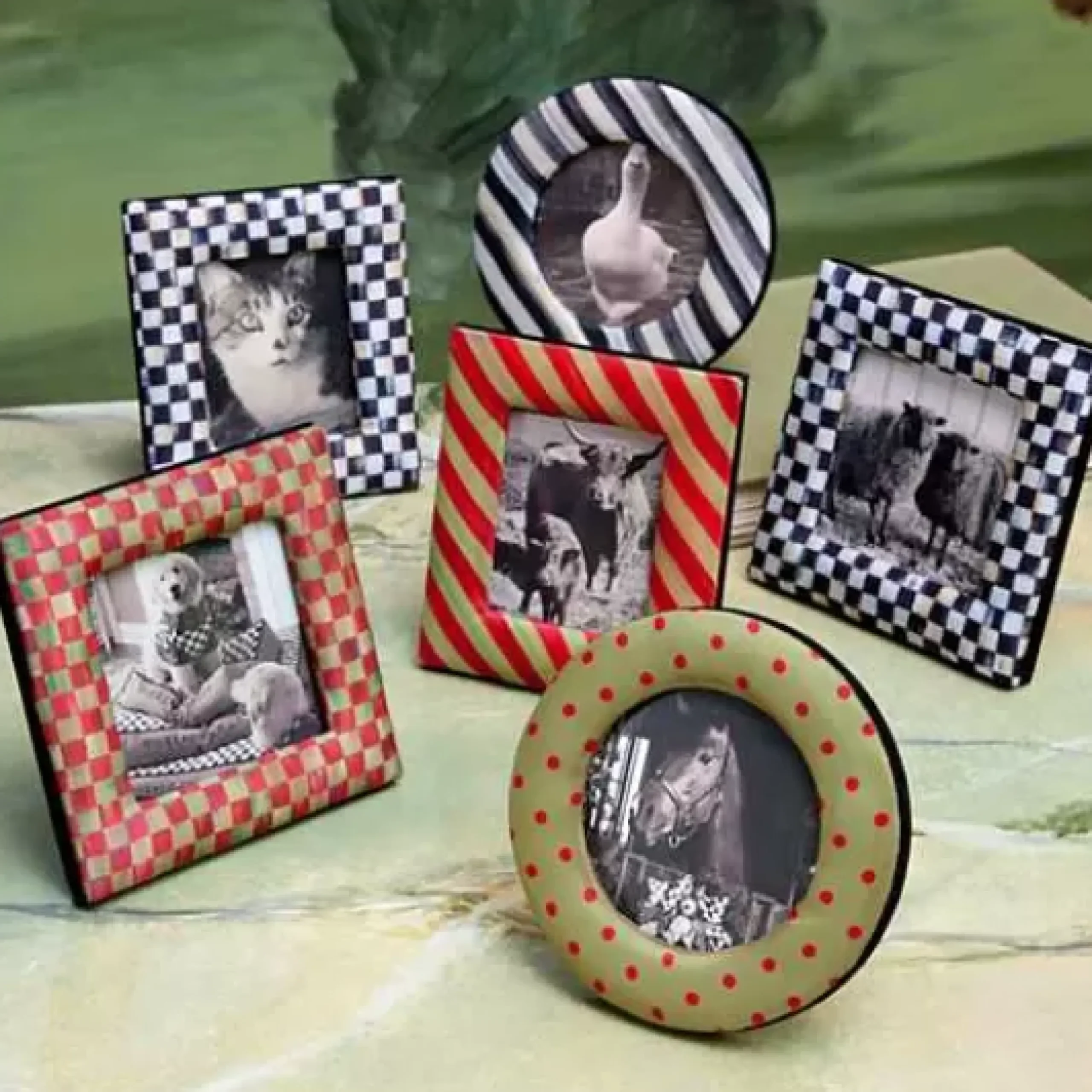 MacKenzie-Childs Courtly Frames, Set of 3< Holiday|Room Accents