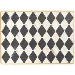 MacKenzie-Childs Courtly Harlequin Cork Back Placemats, Set of 4< Table Accessories|Kitchen & Table Linens