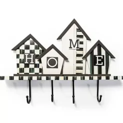 MacKenzie-Childs Courtly Home Wall Hook Sign< Finishing Touches|Room Accents