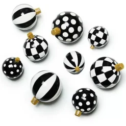 MacKenzie-Childs Courtly Ornament Bowl Fillers, Set of 9< Decor Sets|Room Accents