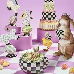 MacKenzie-Childs Courtly Peekaboo Egg< Spring|Easter