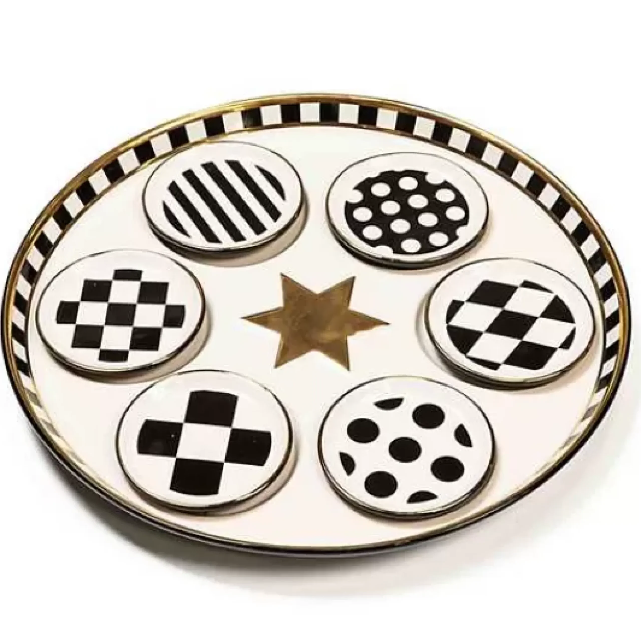 MacKenzie-Childs Courtly Seder Plate< Serveware