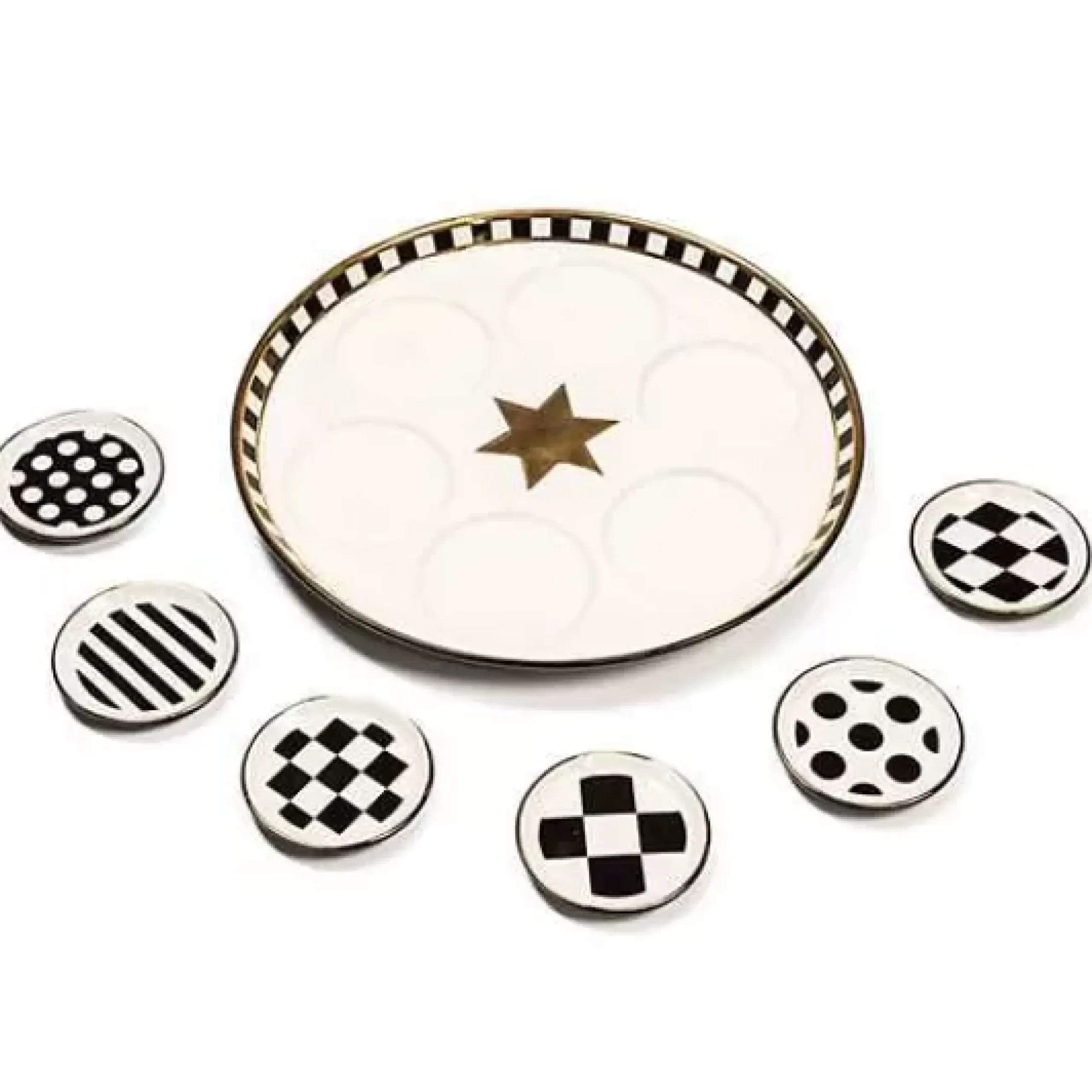 MacKenzie-Childs Courtly Seder Plate< Serveware