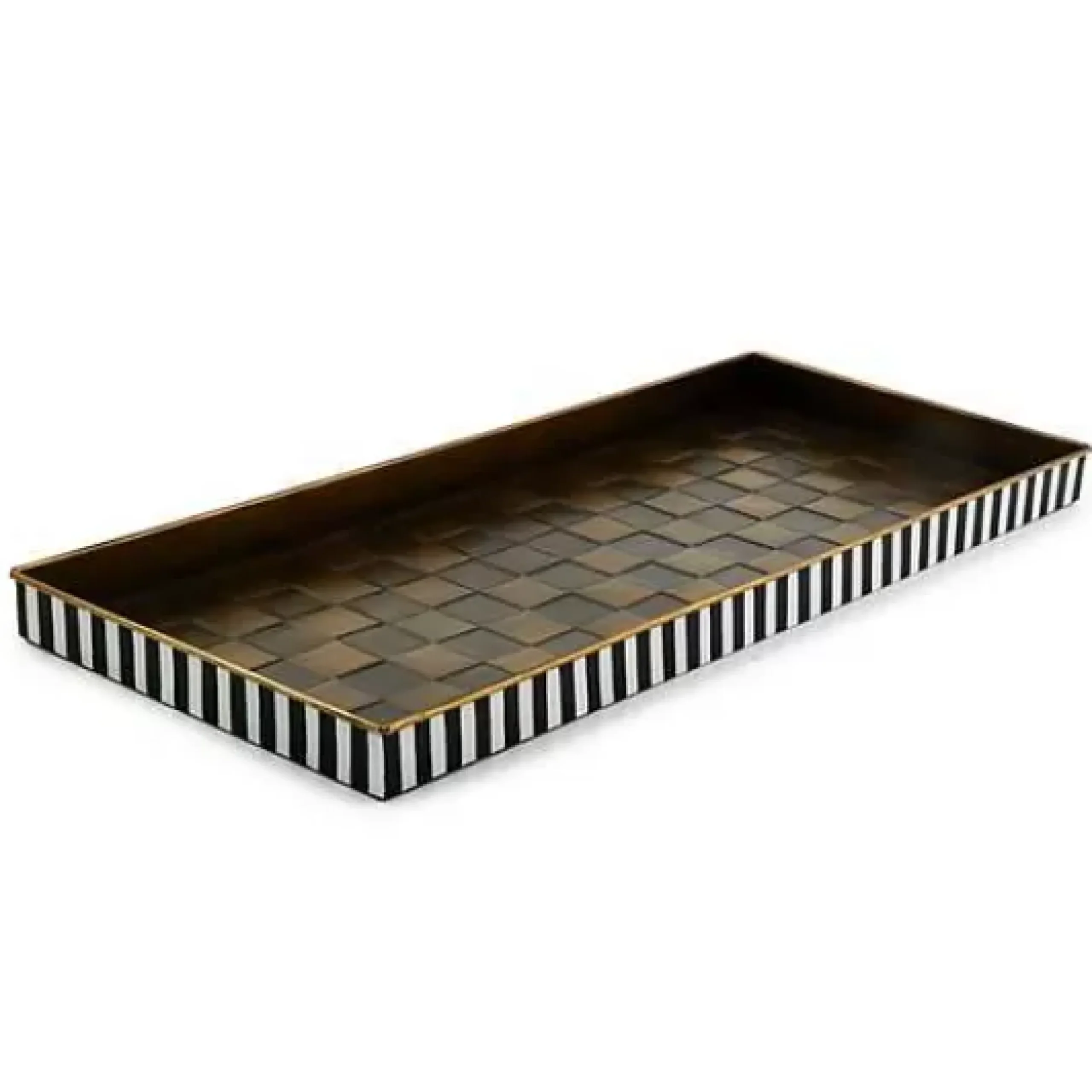 MacKenzie-Childs Courtly Stripe Boot Tray< Room Accents