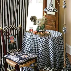 MacKenzie-Childs Courtly Stripe Curtain Panel< Room Accents