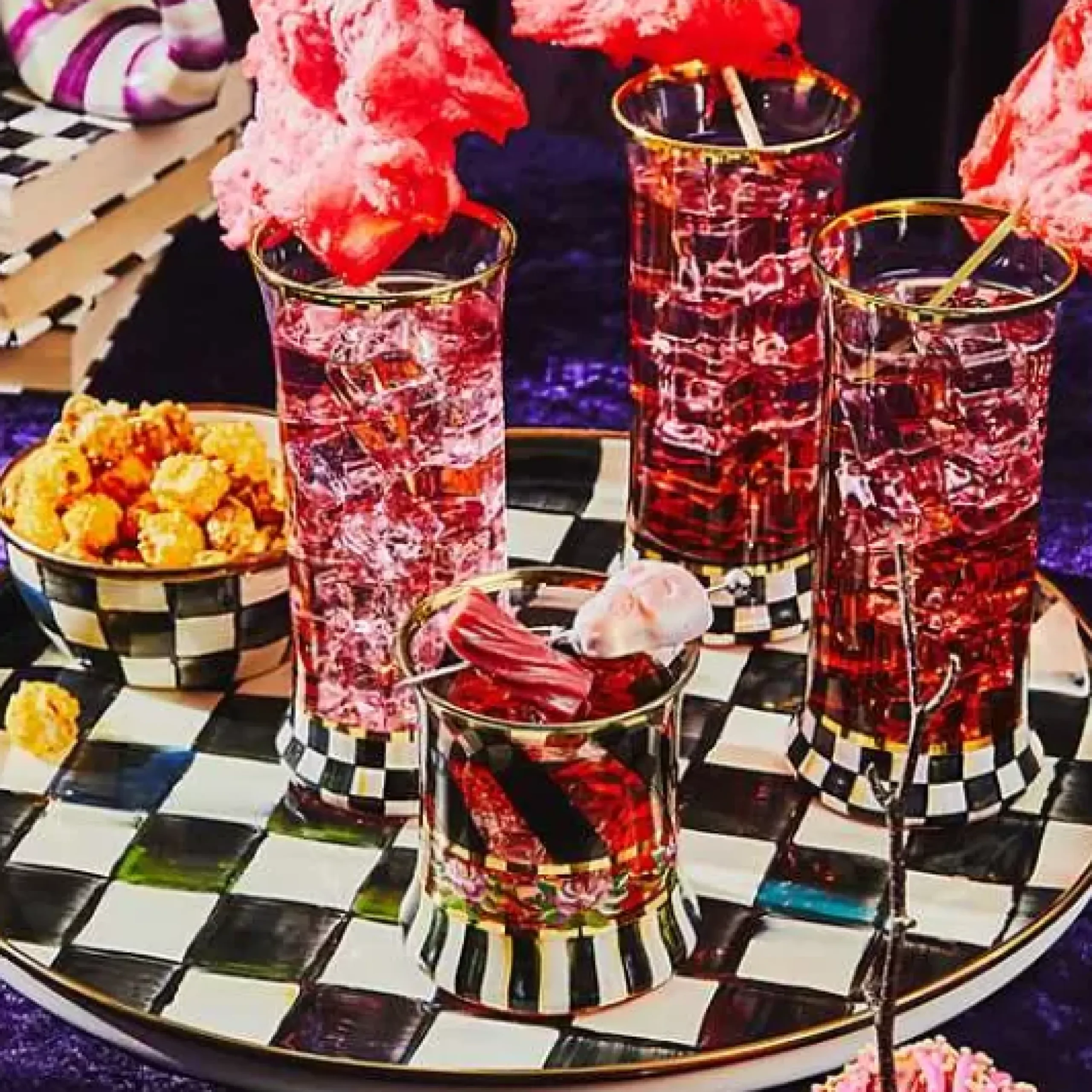 MacKenzie-Childs Courtly Stripe Shot Glass< Drinkware|Bar Entertaining