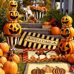 MacKenzie-Childs Courtly Stripe Urn< Spring|The Fall Shop