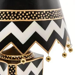 MacKenzie-Childs Courtly Zig Zag Table Lamp< Lighting