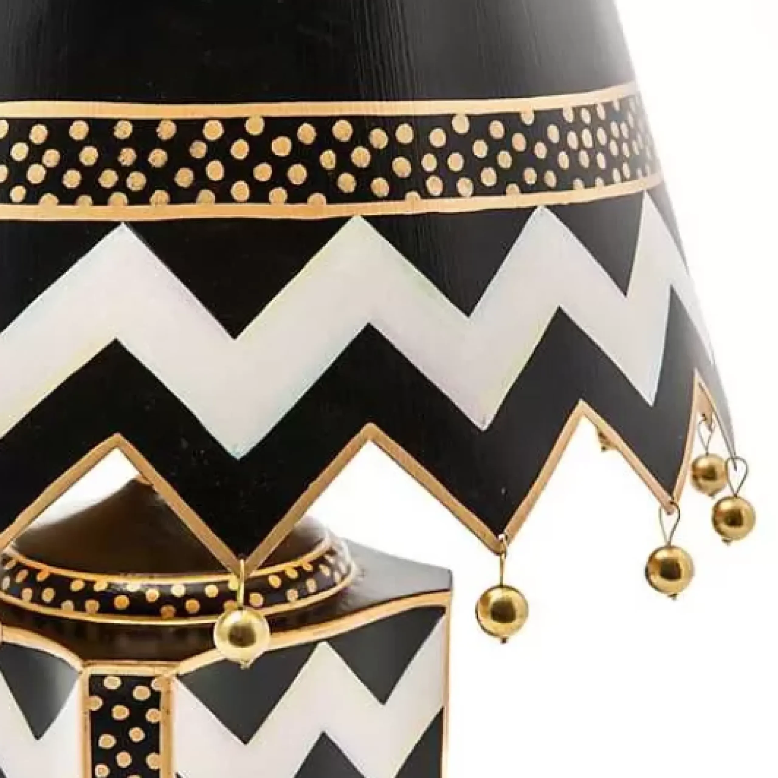 MacKenzie-Childs Courtly Zig Zag Table Lamp< Lighting