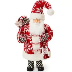 MacKenzie-Childs Cozy Christmas Santa< Holiday|Room Accents