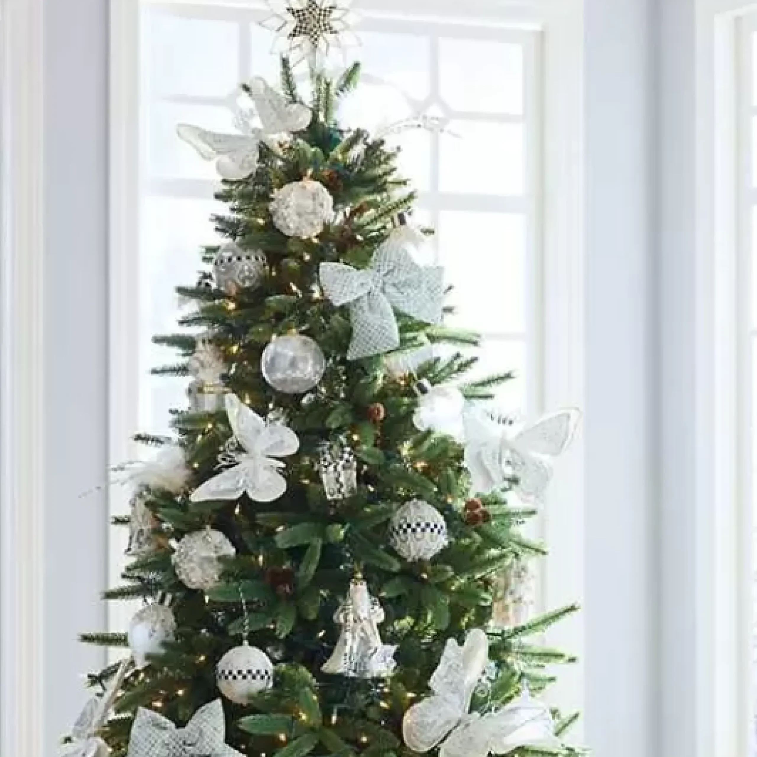 MacKenzie-Childs Crystal Palace Ball Glass Ornament< Holiday