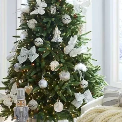MacKenzie-Childs Crystal Palace Beaded Ball Ornaments, Set of 3< Holiday