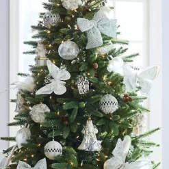 MacKenzie-Childs Crystal Palace Gift Box Glass Ornament< Holiday