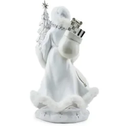 MacKenzie-Childs Crystal Palace Gifting Black Santa< Holiday|Room Accents