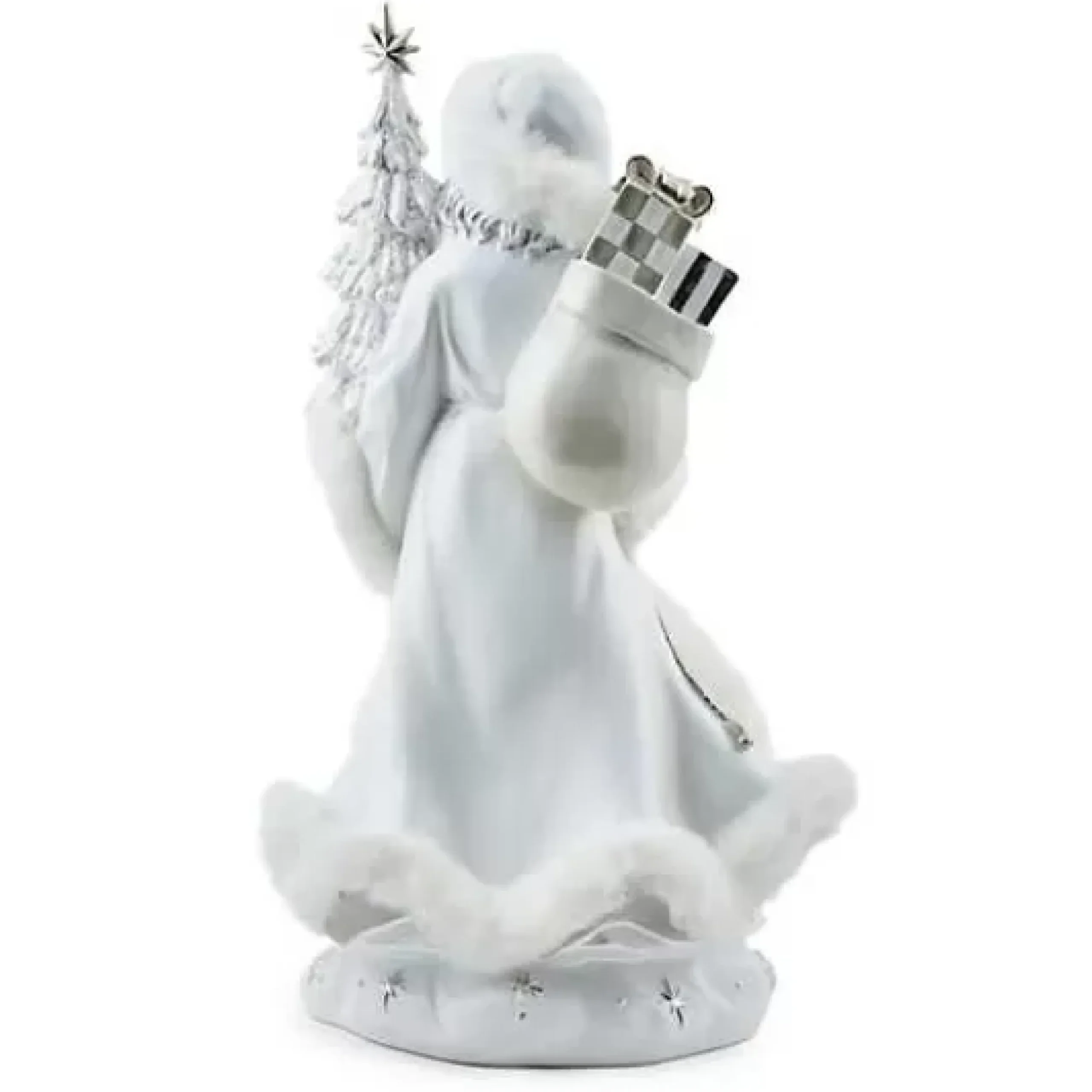 MacKenzie-Childs Crystal Palace Gifting Black Santa< Holiday|Room Accents