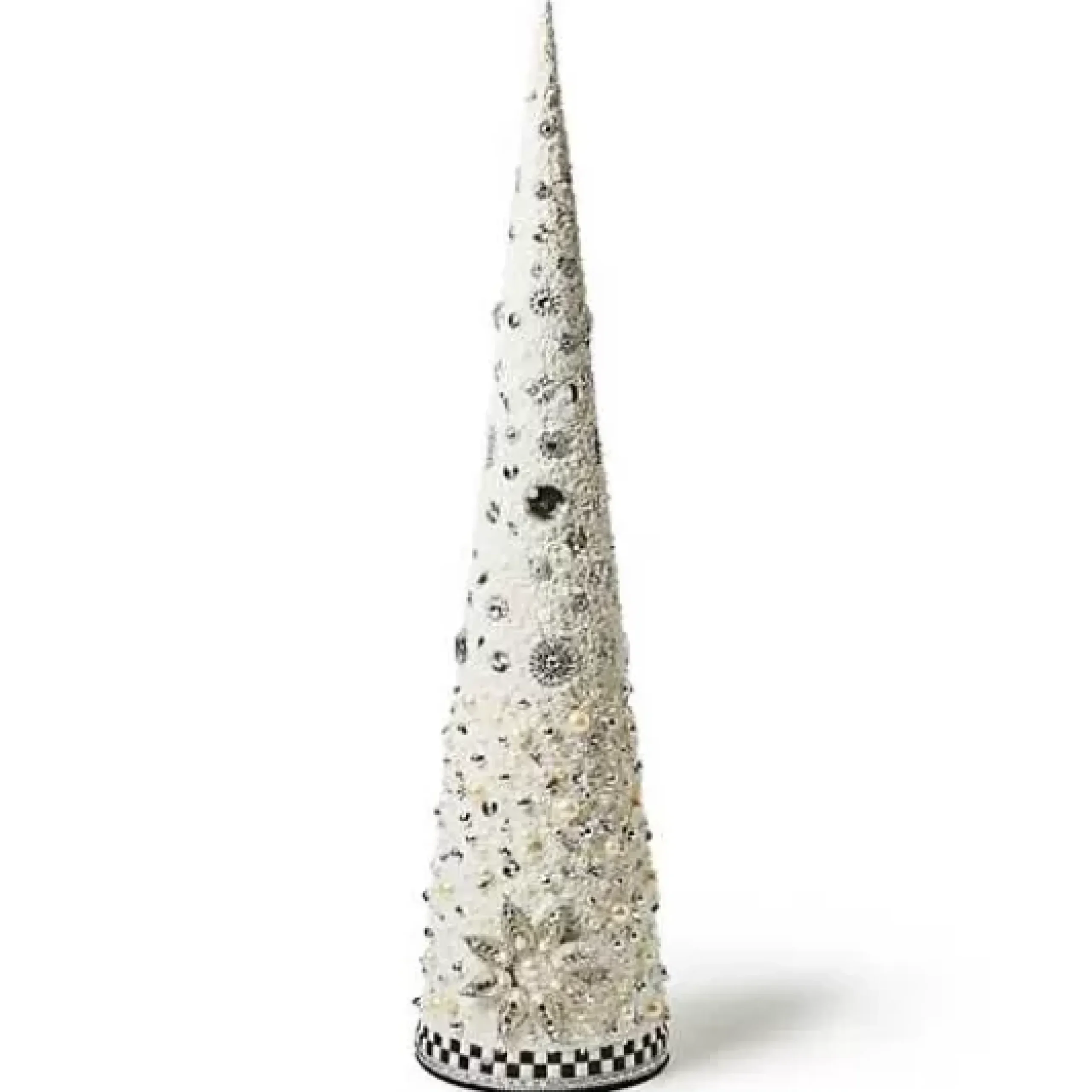 MacKenzie-Childs Crystal Palace Medium Beaded Cone Tree< Room Accents