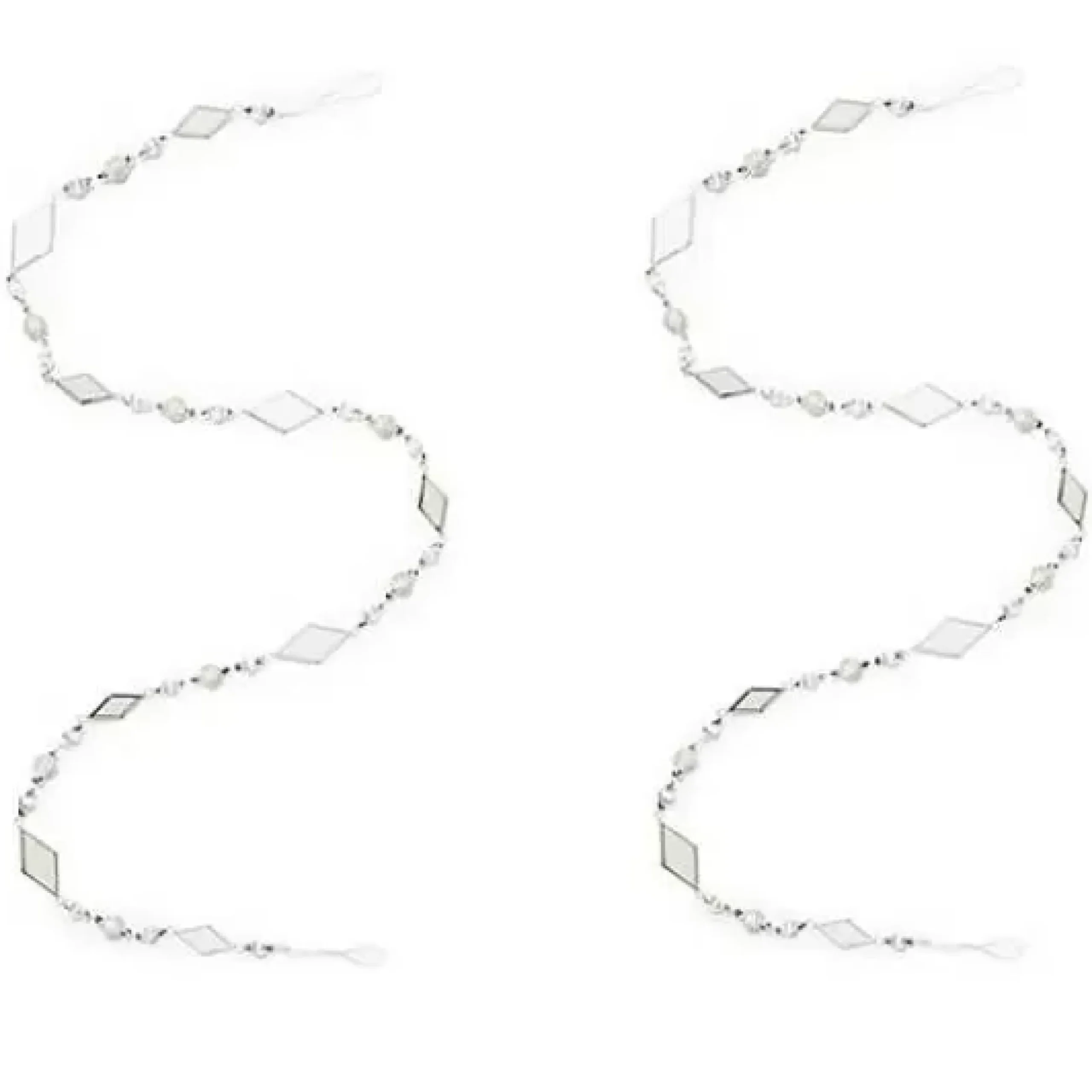 MacKenzie-Childs Crystal Palace Mirrored Garland, Set of 2< Holiday|Room Accents