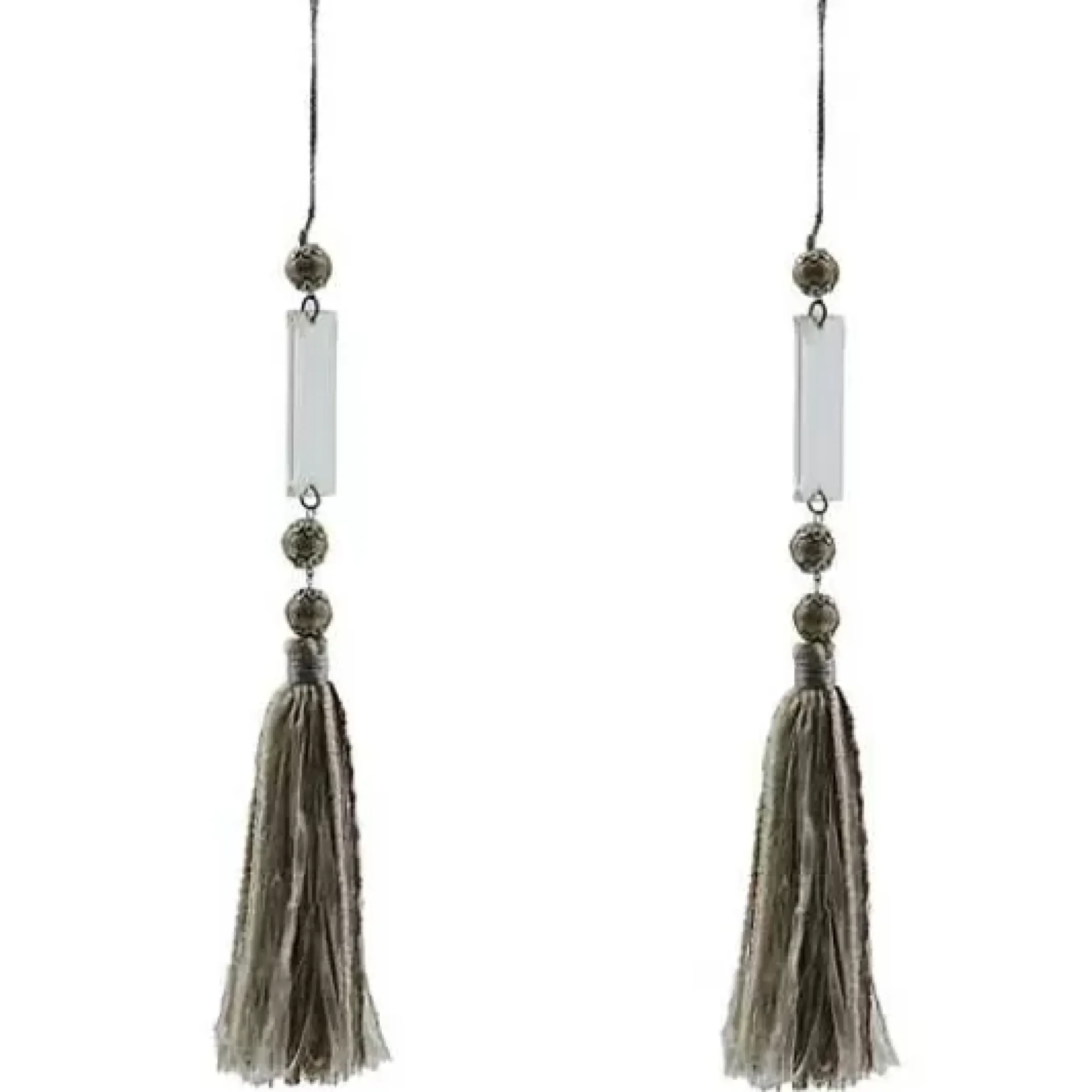 MacKenzie-Childs Crystal Palace Prism Tassels, Set of 2< Decor Sets|Room Accents