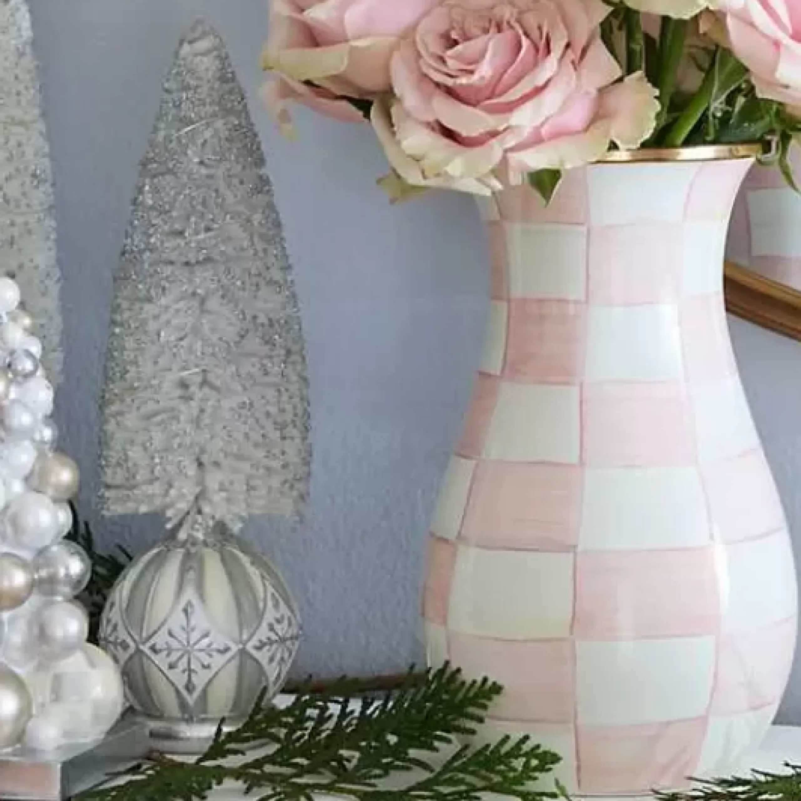 MacKenzie-Childs Crystal Palace Small Illuminated Bottle Brush Tree< Room Accents