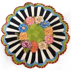 MacKenzie-Childs Cutting Garden 6' Round Rug< Rugs