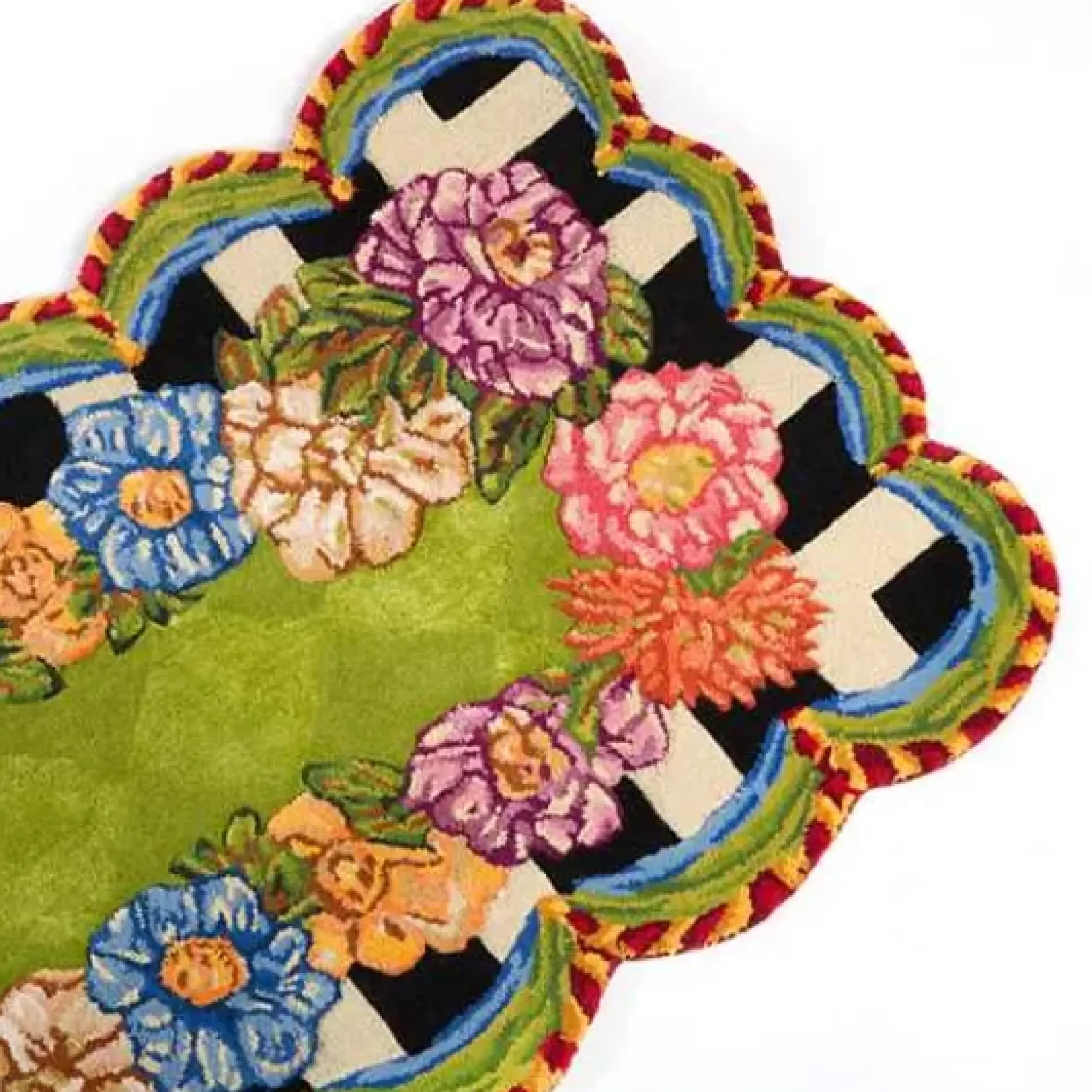MacKenzie-Childs Cutting Garden 2'8 x 8' Runner< Rugs