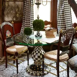 MacKenzie-Childs Dark Flower Basket Side Chair< Dining Room & Kitchen
