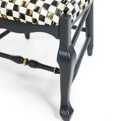 MacKenzie-Childs Dark Rainbow Fish Chair< Dining Room & Kitchen
