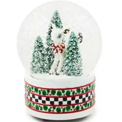 MacKenzie-Childs Deary Deer Snow Globe< Room Accents