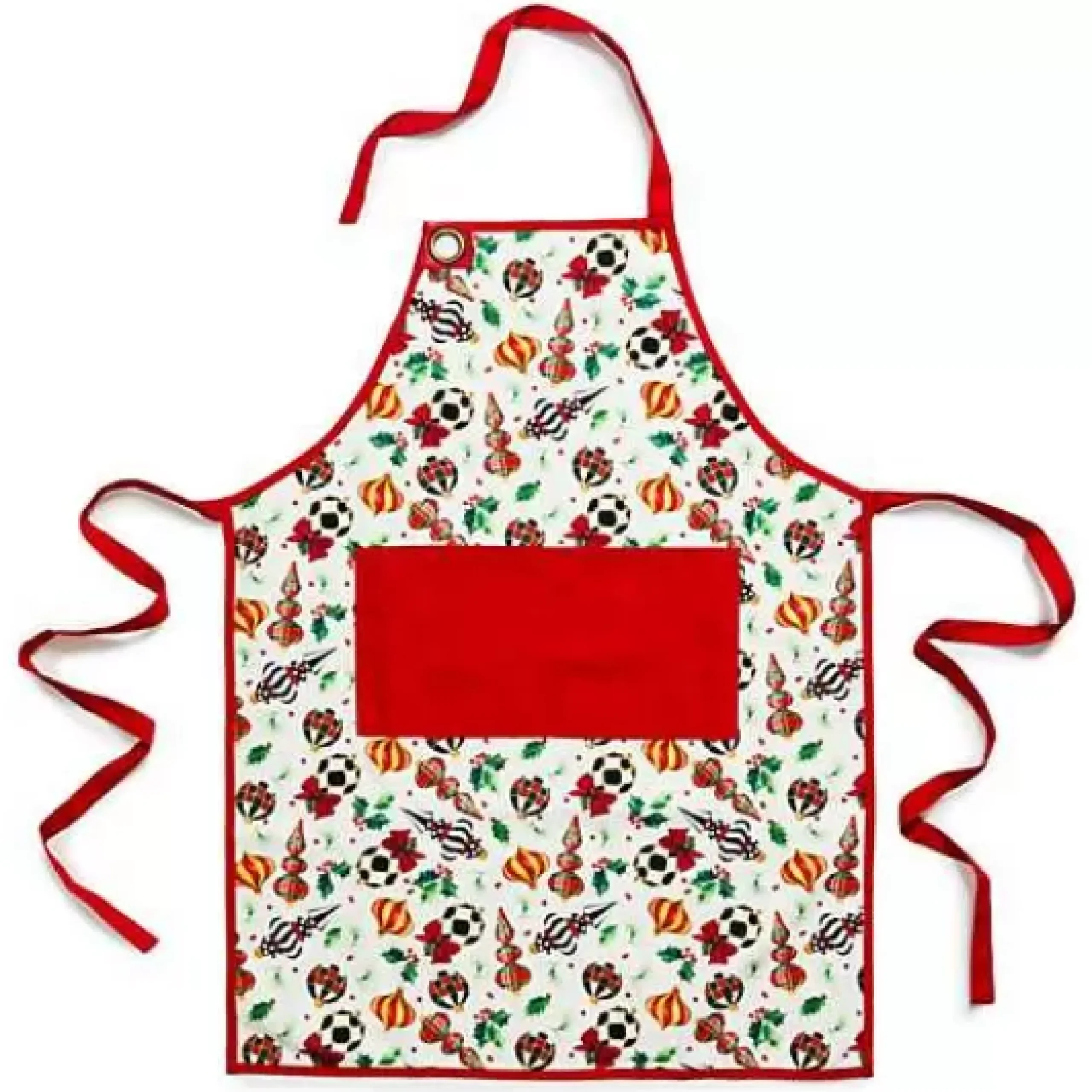 MacKenzie-Childs Deck the Halls Apron< Accessories|Kitchen & Table Linens