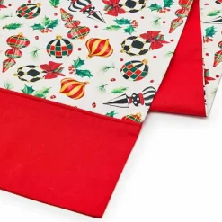 MacKenzie-Childs Deck the Halls Table Runner< Kitchen & Table Linens|Table Accessories
