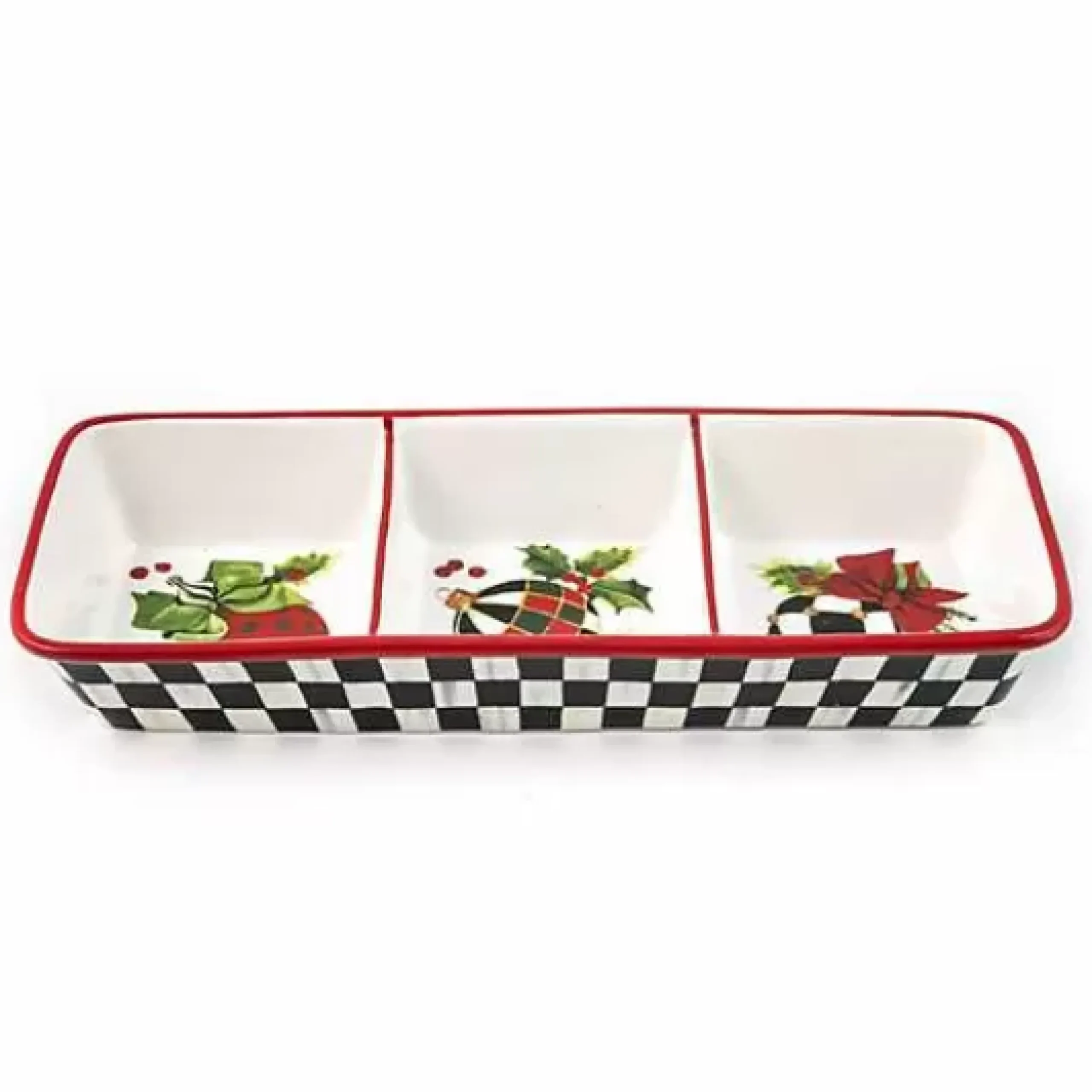 MacKenzie-Childs Deck the Halls Trio< Holiday|Serveware