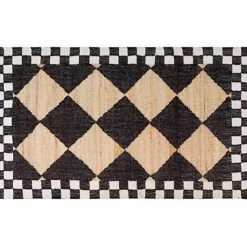 MacKenzie-Childs Diamond Jute 3' x 5' Rug< Rugs