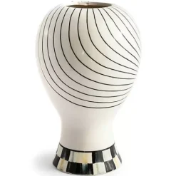 MacKenzie-Childs Doodles Lady Head Vase< Room Accents