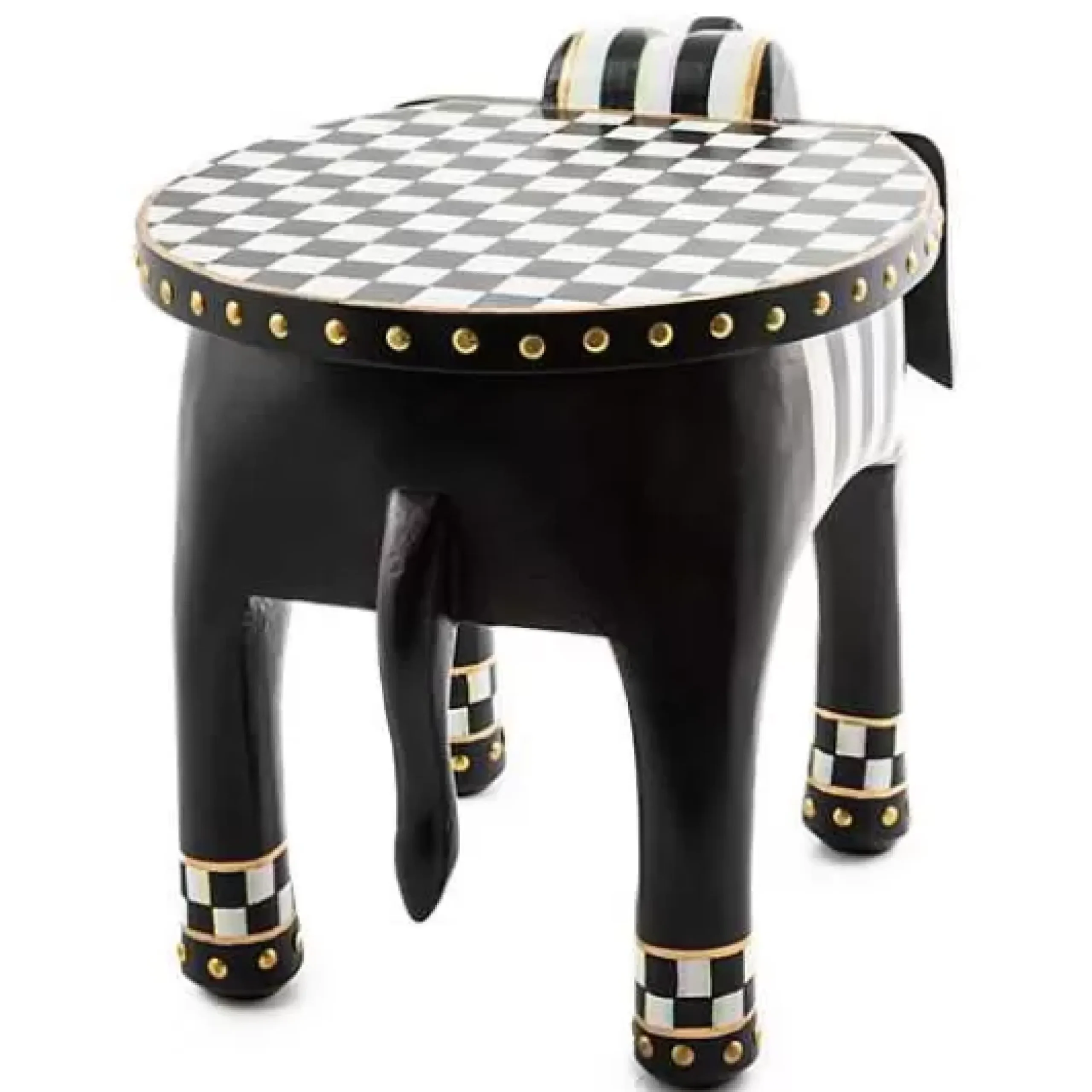 MacKenzie-Childs Elephant Accent Table< Living Room