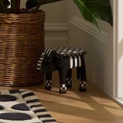 MacKenzie-Childs Elephant Pedestal< Room Accents