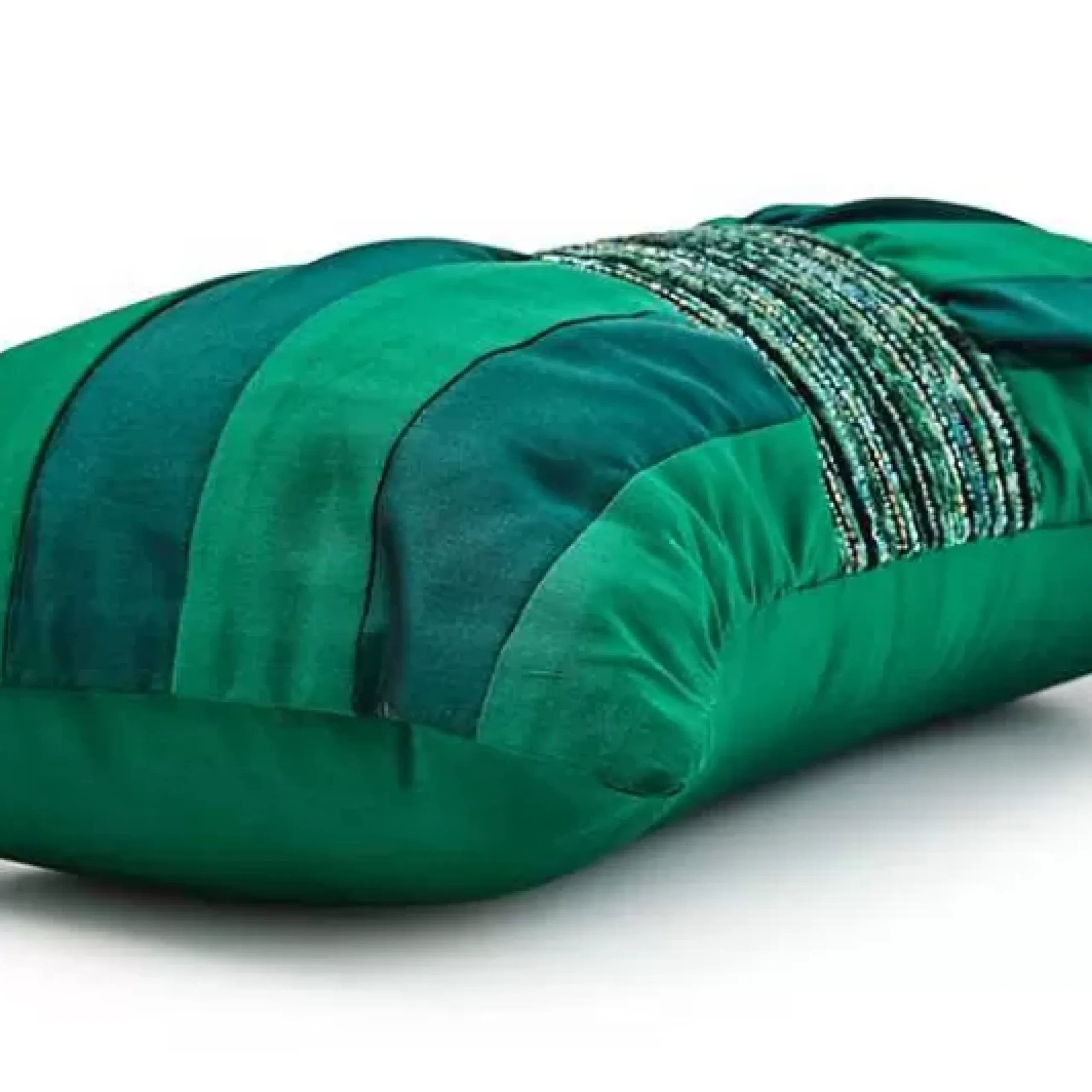 MacKenzie-Childs Emerald Bow Throw Pillow< Pillows, Throws, & Cushions