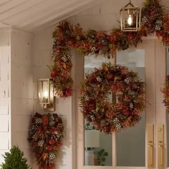 MacKenzie-Childs Fall On The Farm Swag< The Fall Shop|Greenery & Florals