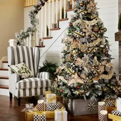 MacKenzie-Childs Farmhouse 4 Ribbon< Holiday|Finishing Touches