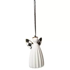 MacKenzie-Childs Farmhouse Angel Bell Ornament< Holiday