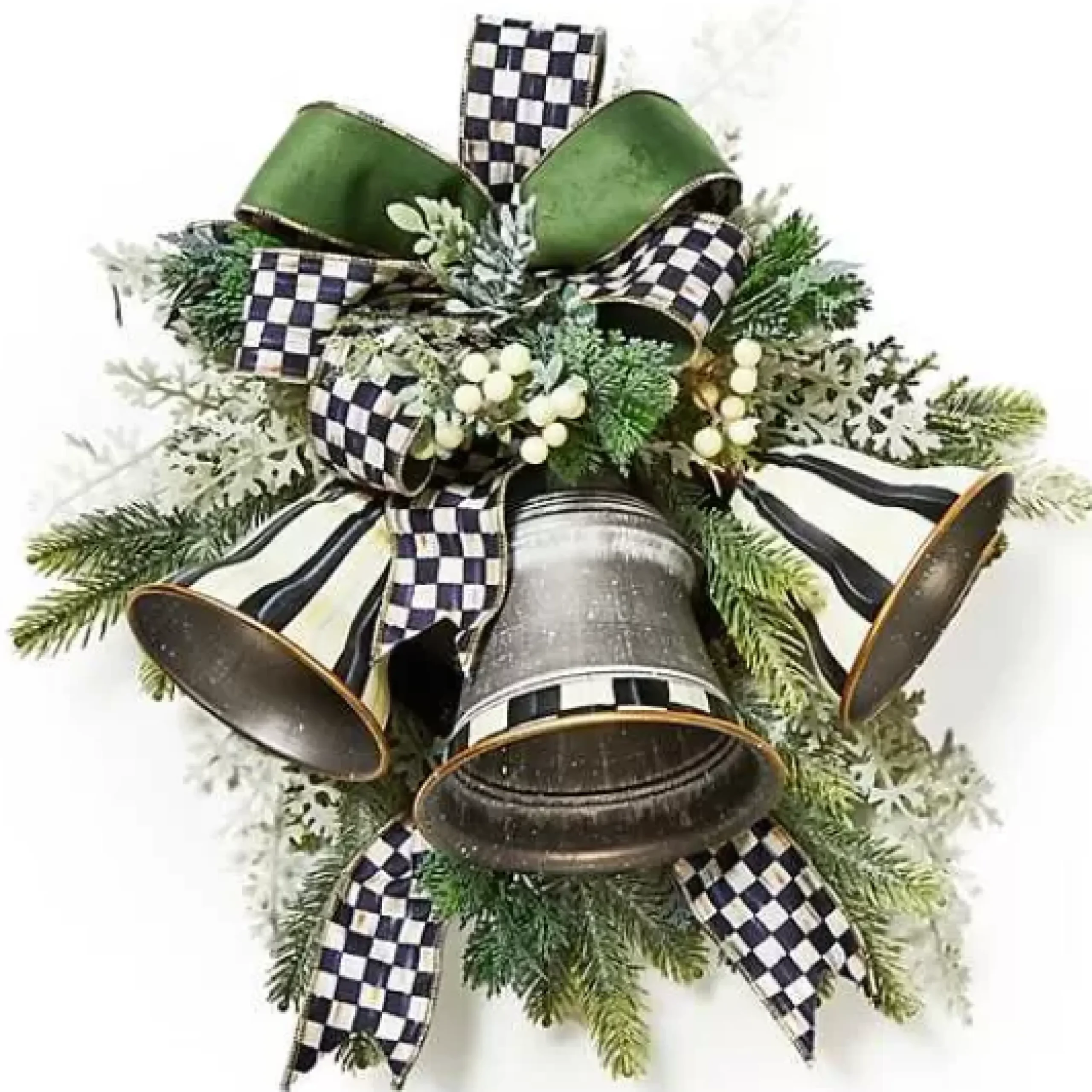 MacKenzie-Childs Farmhouse Holiday Bell Swag< Holiday|Greenery & Florals