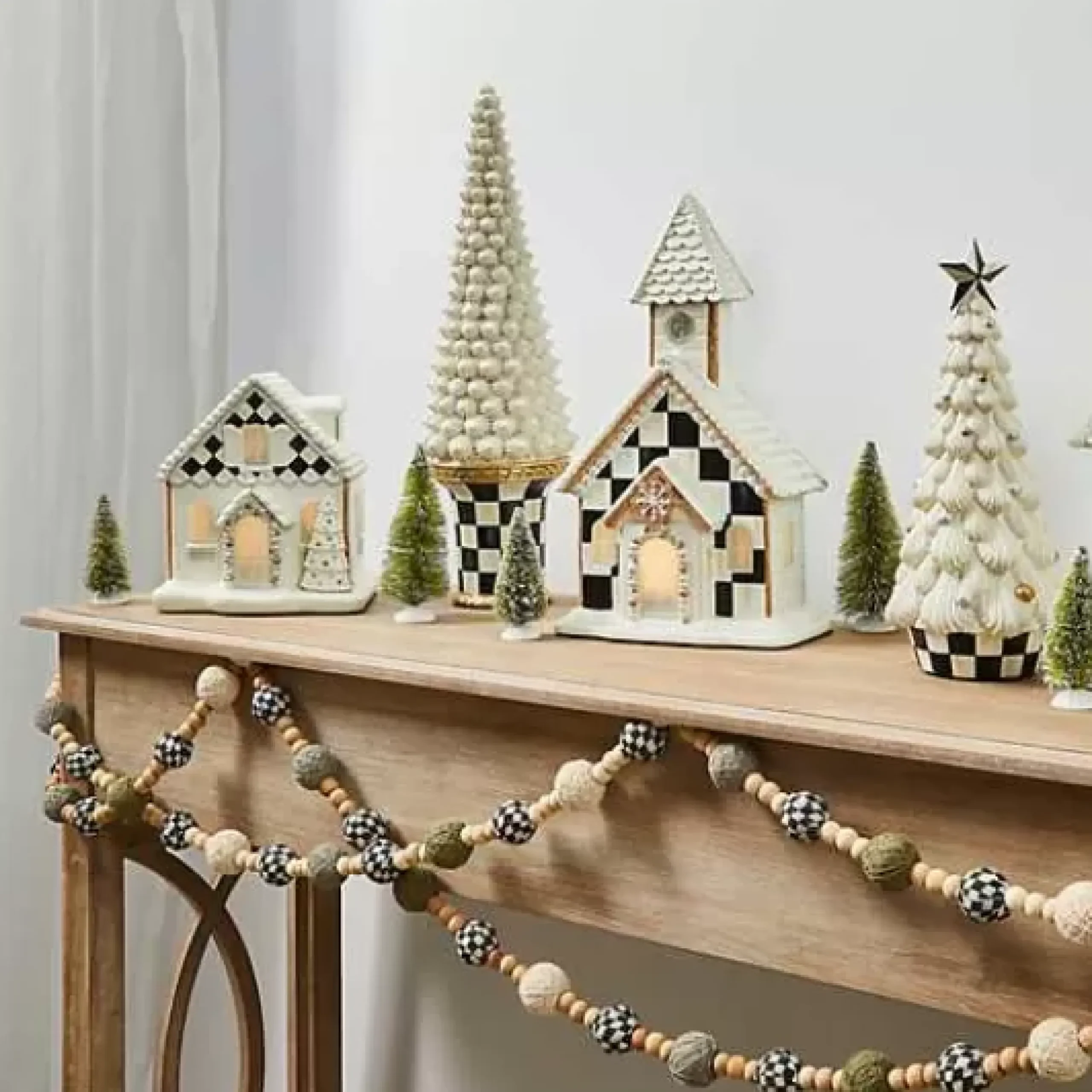MacKenzie-Childs Farmhouse Icing Small Tree< Holiday|Room Accents