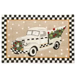 MacKenzie-Childs Farmhouse Truck 2' x 3' Rug< Holiday|Rugs