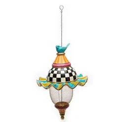 MacKenzie-Childs Feathered Nests Bird Feeder< Spring|Outdoor