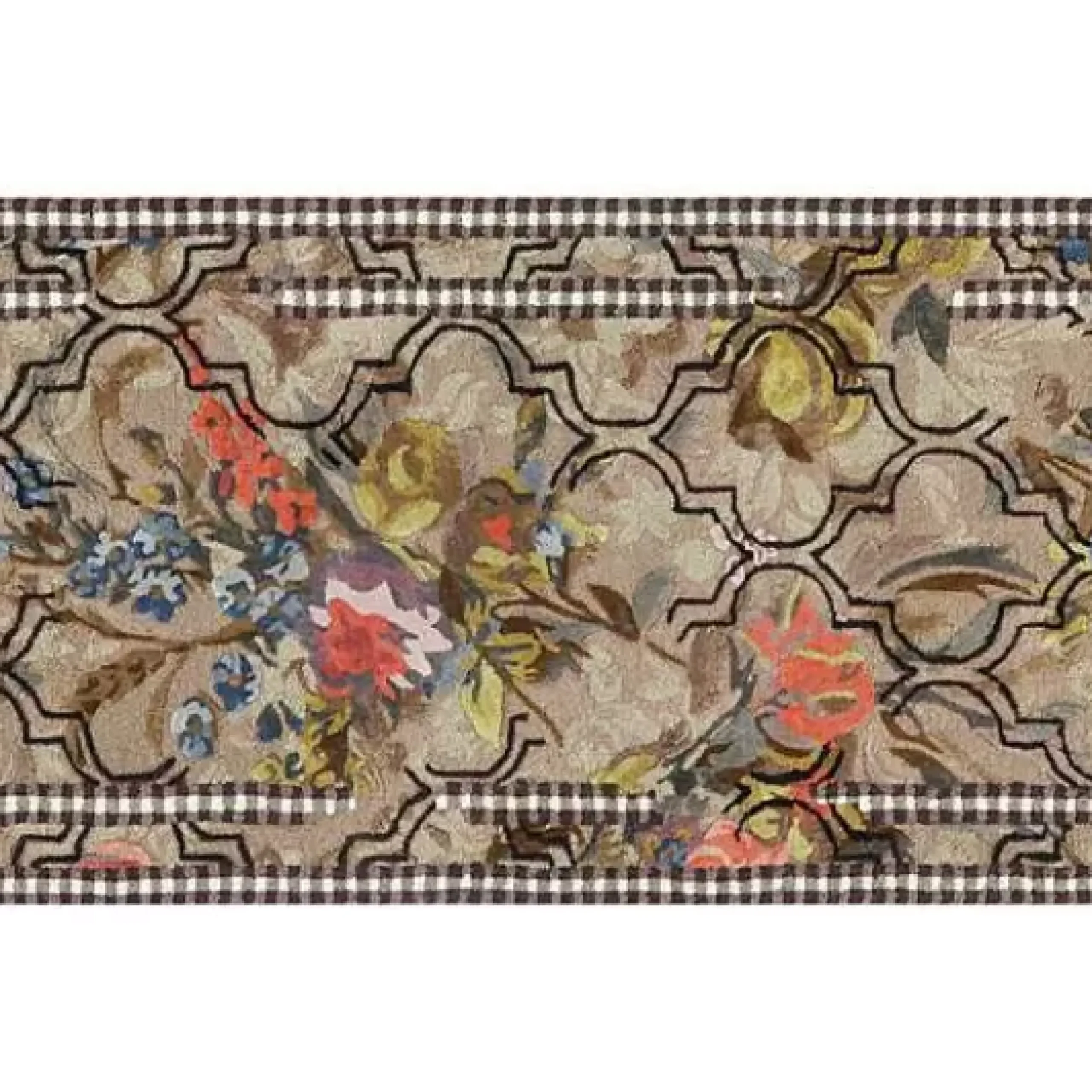 MacKenzie-Childs Field Study Floral 2'3 x 3'9 Rug< Rugs