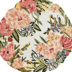 MacKenzie-Childs Flower Garden 6' Round Rug< Rugs