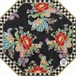 MacKenzie-Childs Flower Market 6' Octagon Washable Rug< Rugs